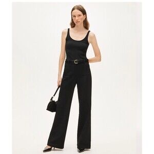 J.Crew Tall Carolina Pant in Four Season Stretch Black CP154 Size 16T NWT